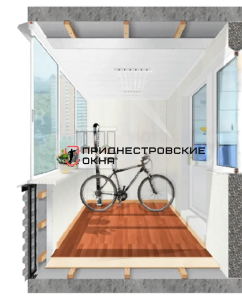 Пол на балконе под линолеумом